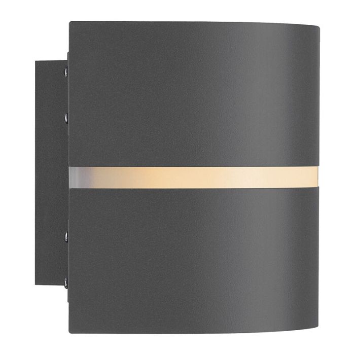 Anthracite outdoor light aluminium, Sibelis, IP44