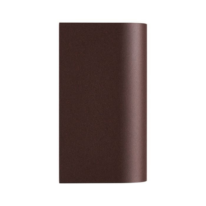 Rust Coloured up down wall light modern, Dion, IP44