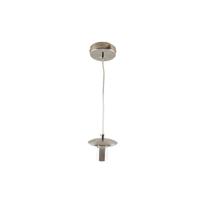 Metal pendant light without shade nickel, Minne