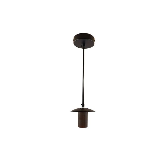 Metal pendant light without shade black, Minne