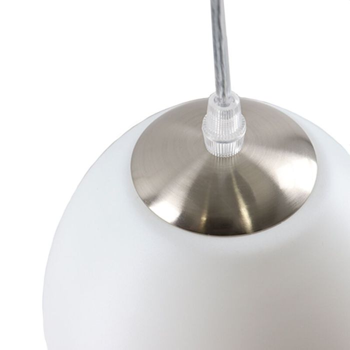 Design pendant light chrome, Giulio