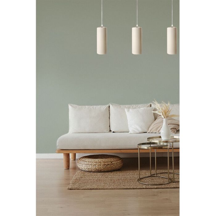 Design pendant light chrome, Hatice