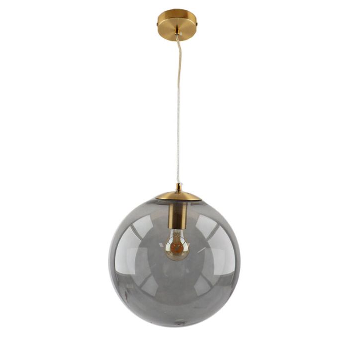 Design dining table hanging lamp bronze, Dolf