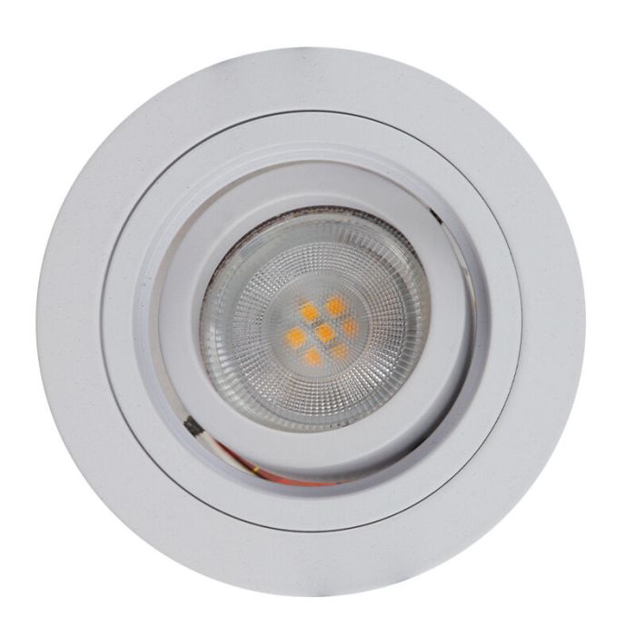 Modern recessed light white, Bredal