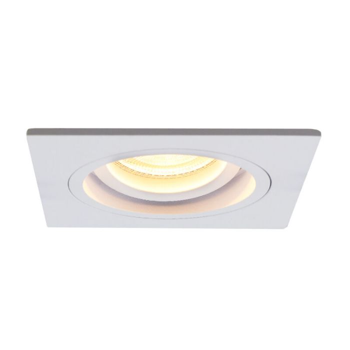 Modern recessed light white, Bredal