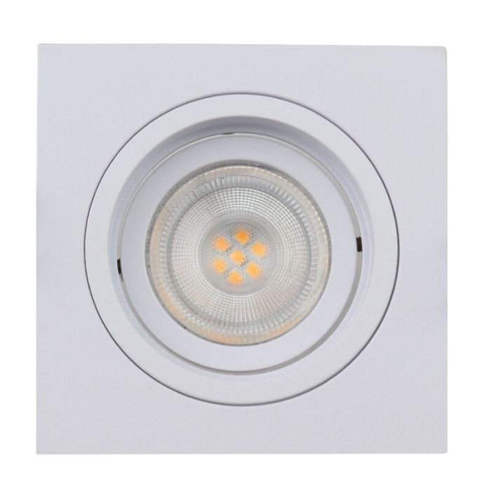 Modern recessed light white, Bredal