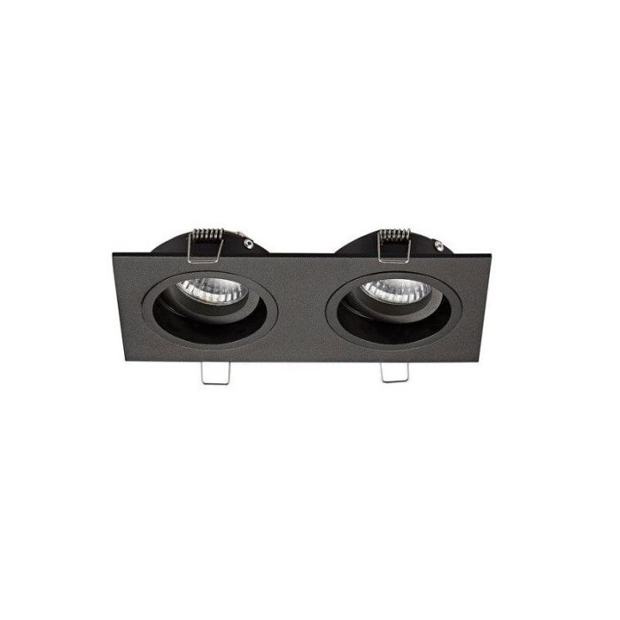 Modern recessed light black, Bredal