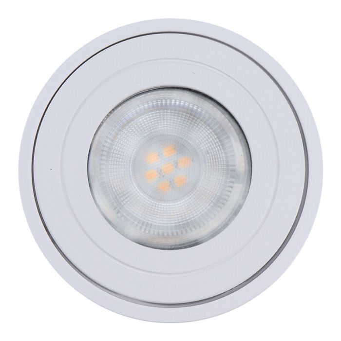 Modern surface mounted downlight white, Alion, IP44