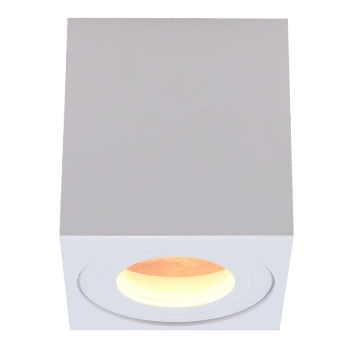 Modern surface mounted downlight white, Alion, IP44