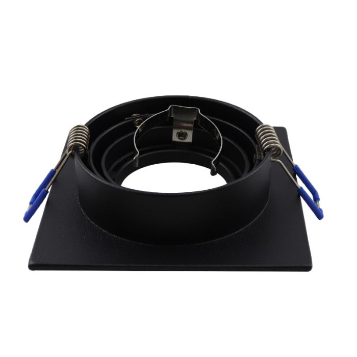Aluminium recessed light black, Scott