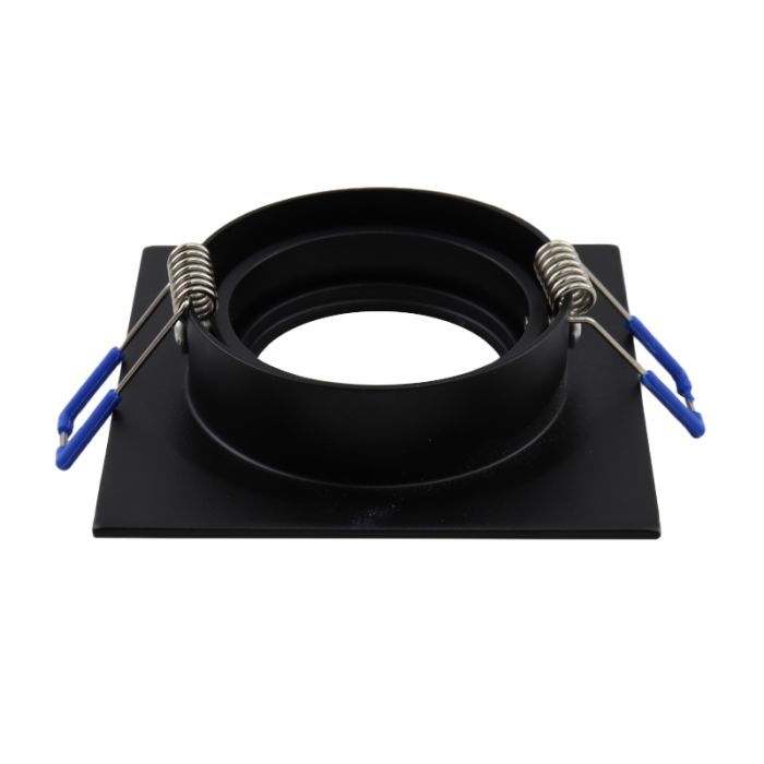 Aluminium recessed light black, Onno