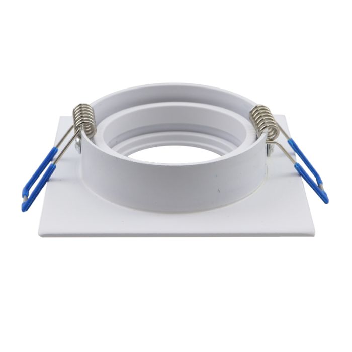 Aluminium recessed light white, Onno