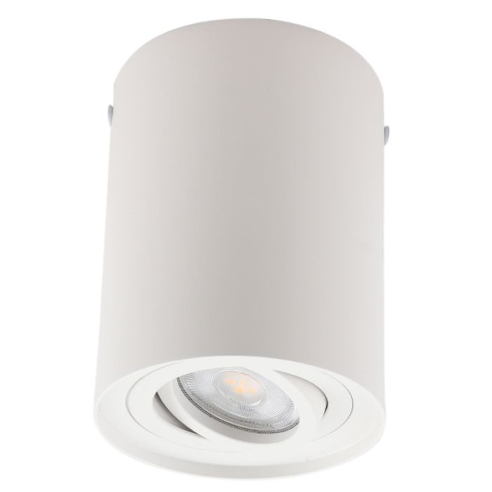 Modern surface mounted downlight white, Onno