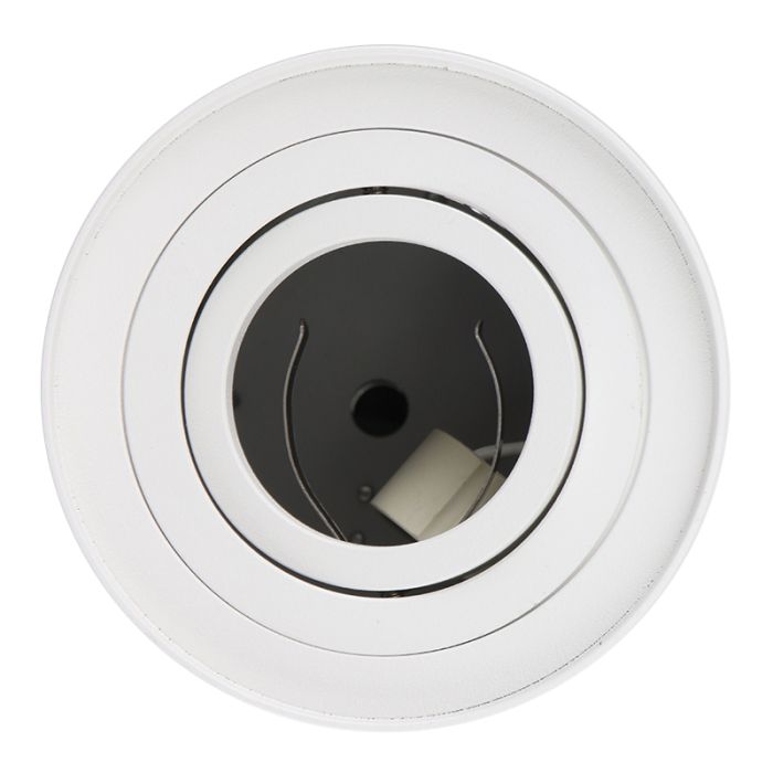 Modern surface mounted downlight white, Onno