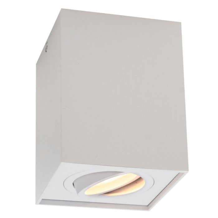 Modern surface mounted downlight white, Dane
