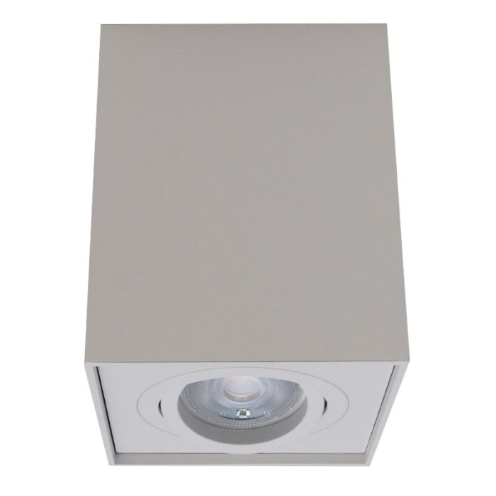 Modern surface mounted downlight white, Dane