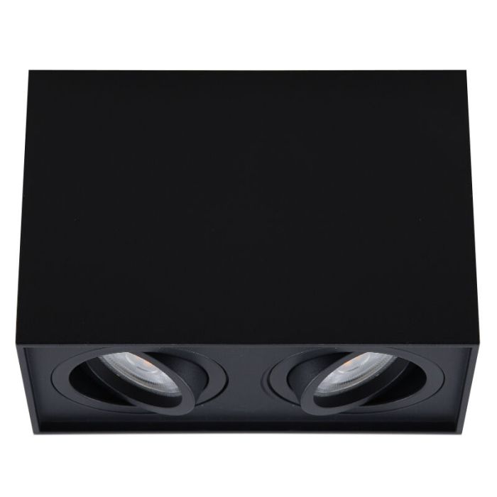 Modern surface mounted downlight black, Dane