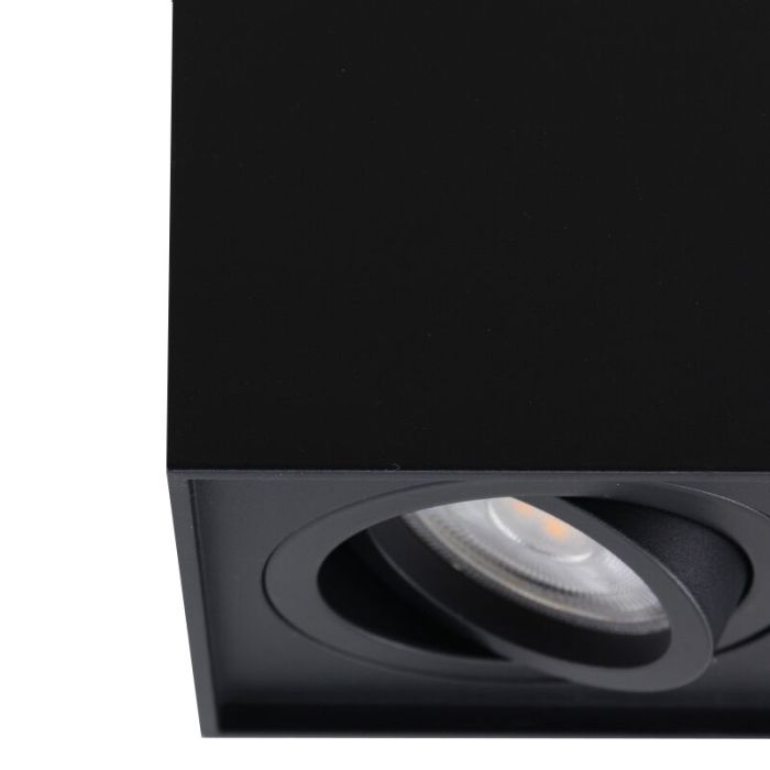 Modern surface mounted downlight black, Dane