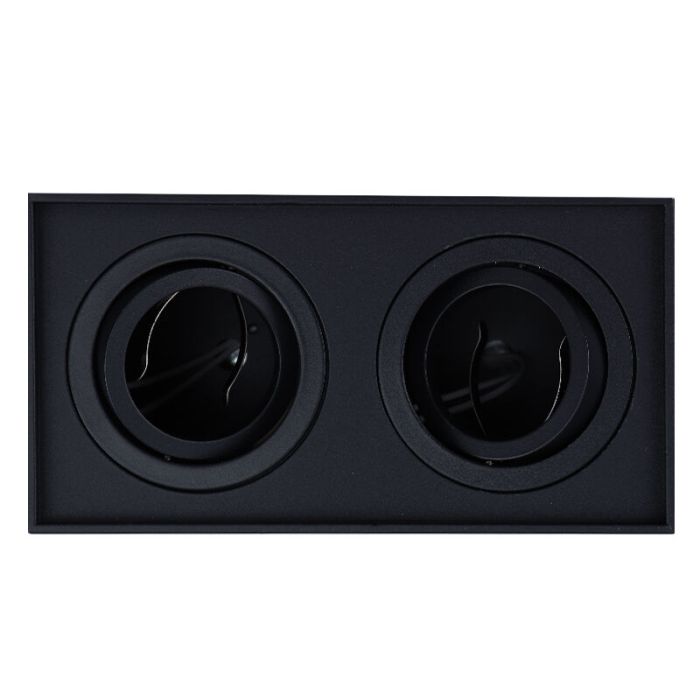 Modern surface mounted downlight black, Dane