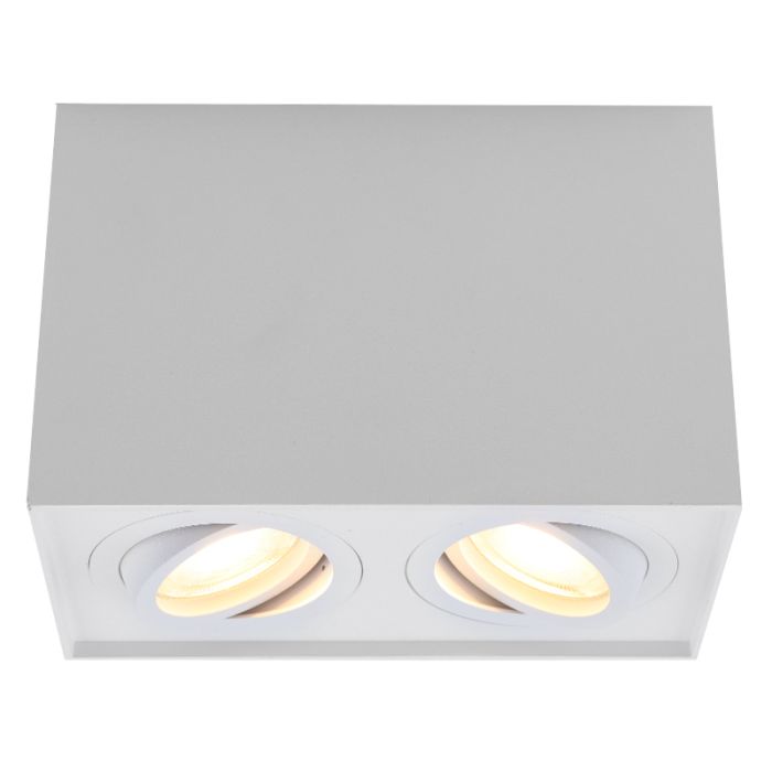 Modern surface mounted downlight white, Dane
