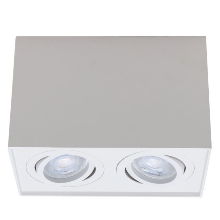 Modern surface mounted downlight white, Dane
