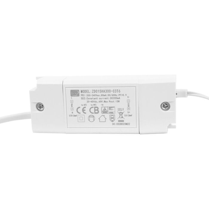 Black downlight aluminium, Otmar, 12W, white switch LED, IP22