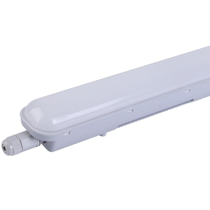 White LED batten light, Tribun, 50W, 4000K LED, IP65