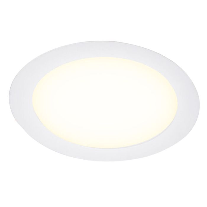White downlight aluminium, Umbriel, 6W, 4000K LED, IP44