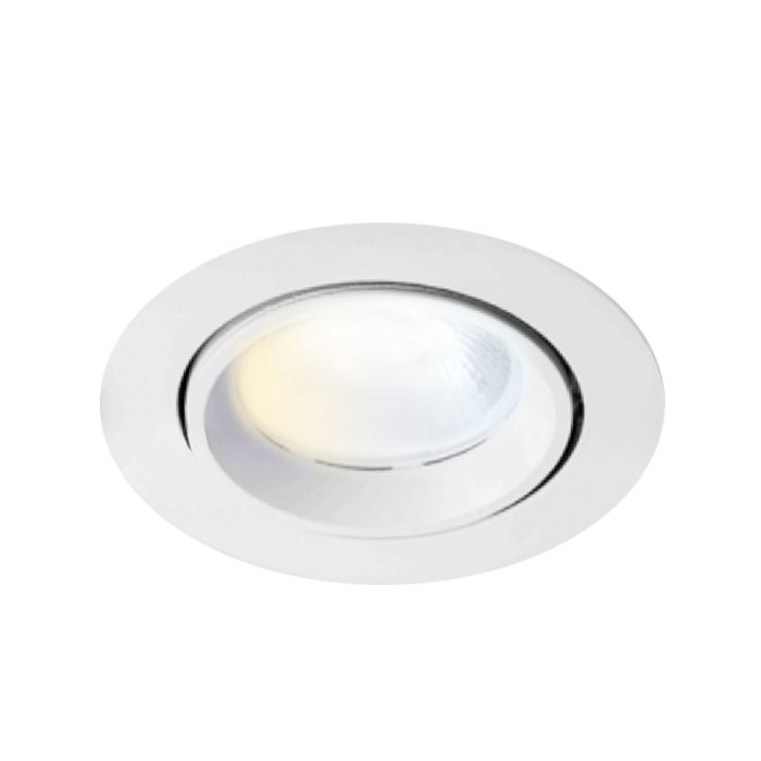 White downlight aluminium, Shanaya, 30W, white switch LED