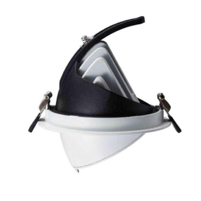 White downlight aluminium, Shanaya, 30W, white switch LED