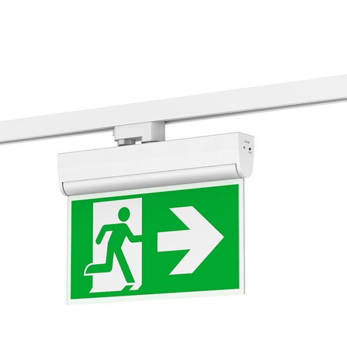 White 3-phase emergency lighting, Toke, Pro
