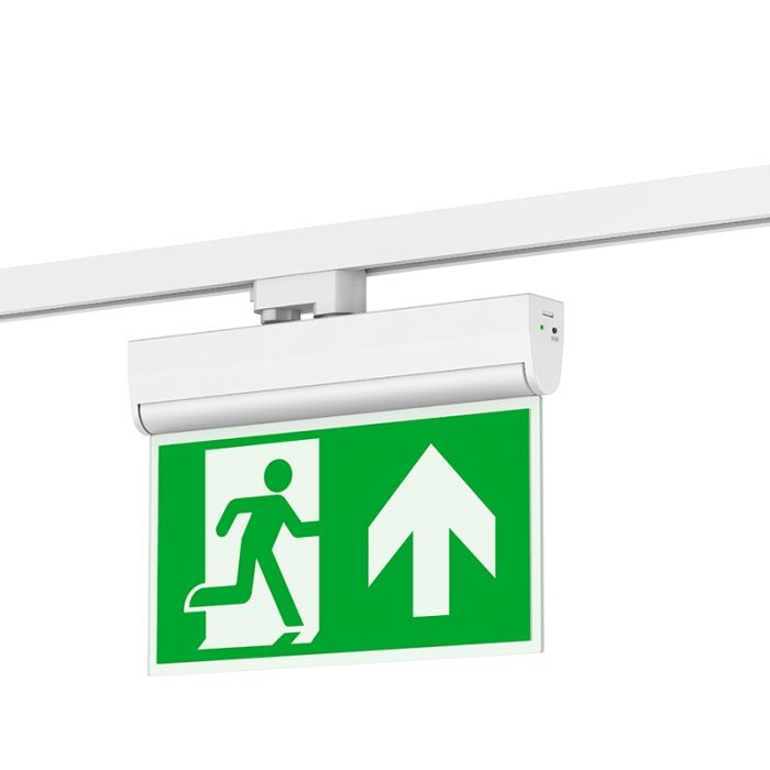 White 3-phase emergency lighting, Toke, Pro