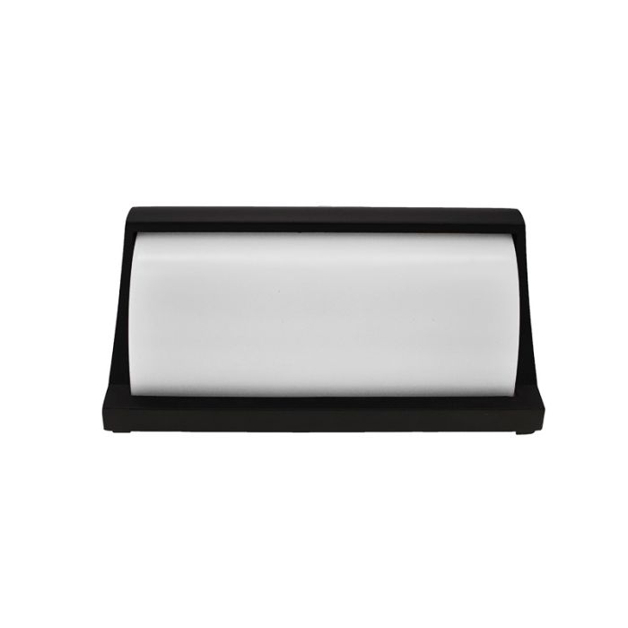 Black outdoor light aluminium, Rajko, 12W, 3000K LED, IP54