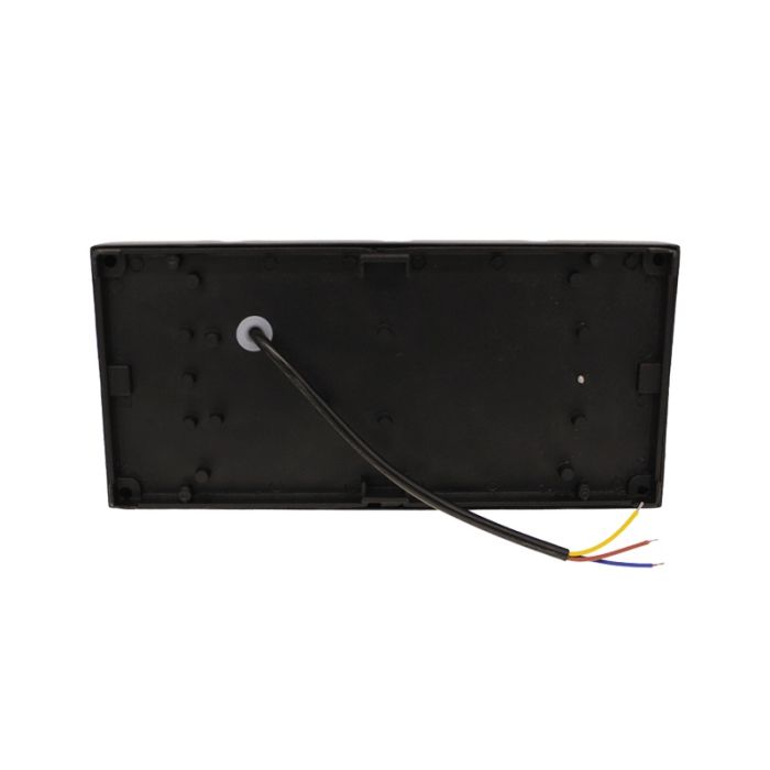 Black outdoor light aluminium, Rajko, 12W, 3000K LED, IP54