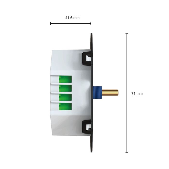 Double LED dimmer 0.3-500W