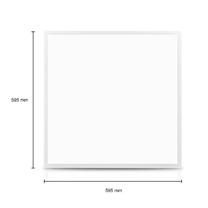 LED panel 60x60 - 40W - 2700K/4000K/6500K - UGR<22 - dimmable - back-lit