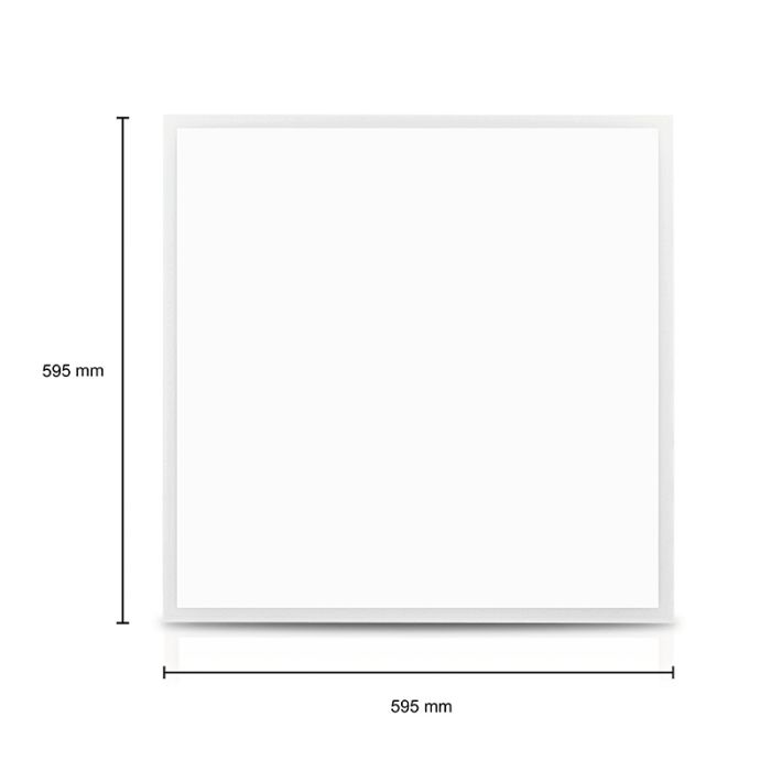 LED panel 60x60 - 40W - 6000K - UGR<22 - back-lit - narrow edge