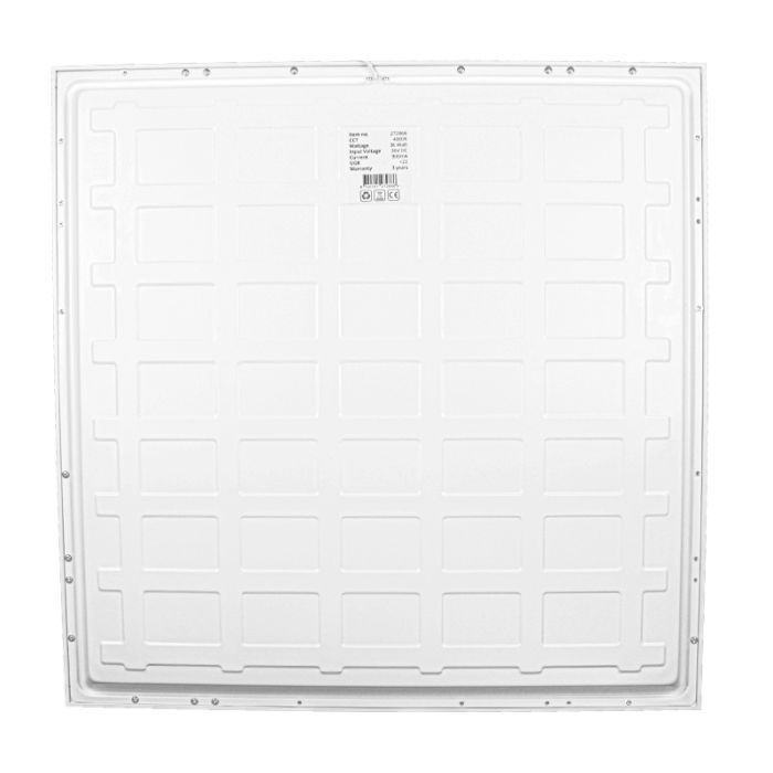 LED panel 60x60 - 30W - 5000K - UGR<17 - back-lit