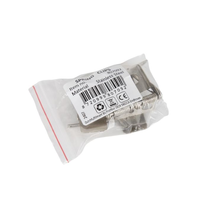 Spring clamps for back-lit LED panels (4 pieces)