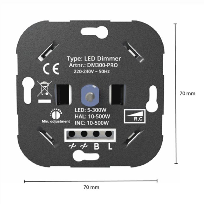 LED dimmer - 5-300W