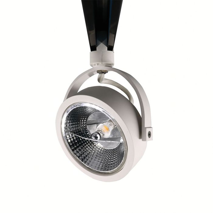 White 3-phase track spotlight Rida, Pro