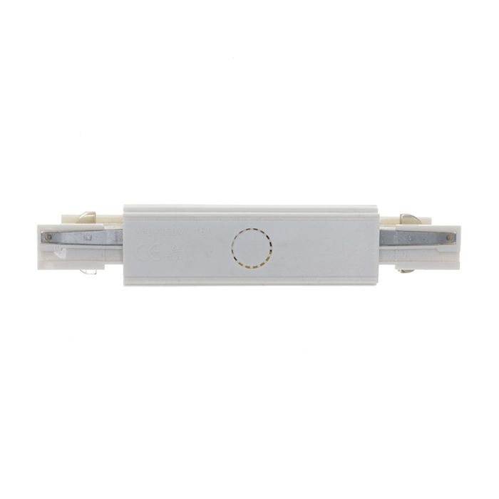 I-shape connector for 3-phase track lighting, white, Pro