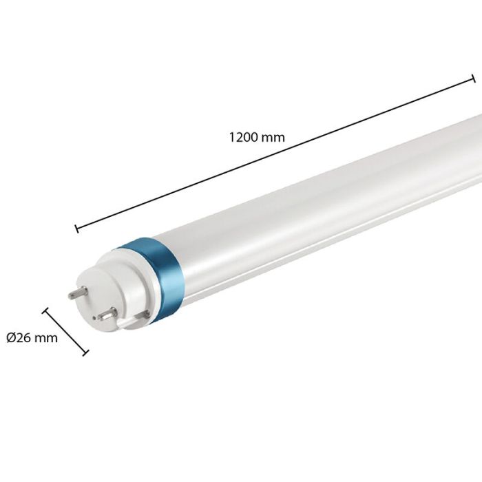 120 cm Bisolux LED Tube Light - 3000K - 20W - 2800 lm