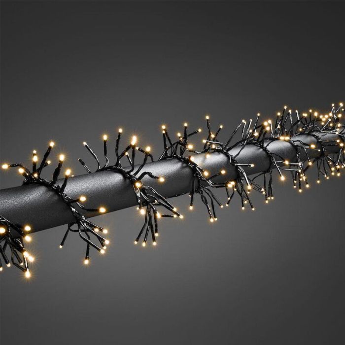 5.8m cluster lighting, 768 warm white LEDs, 8 positions!