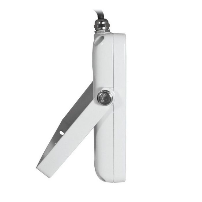 White floodlight aluminium, Dunco, 20W, 6400K LED, IP65