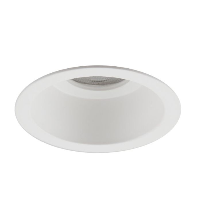 Aluminium recessed light white, Tyron