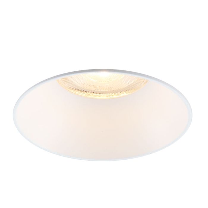 Aluminium trimless recessed downlight white, Sanaz