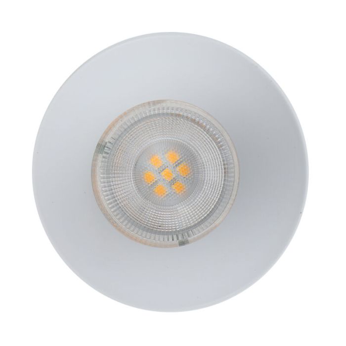 Aluminium trimless recessed downlight white, Sanaz