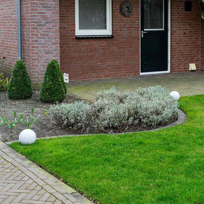 Grey modern garden spike light plastic, Stonie, 4,5W, 2700K LED, IP65
