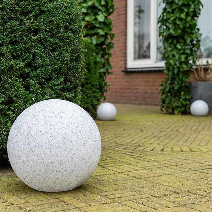 Grey modern garden spike light plastic, Stonie, 4,5W, 2700K LED, IP65